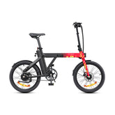 Limited Edition ENGWE P20 Electric Bike - 250W Motor 36V9.6Ah Battery 20 Inch Tires Hydraulic Disc Brakes - Red